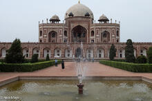 Fountain At Humayun's Tomb