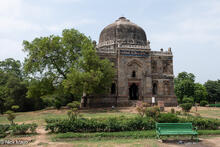Shish Gumbad In Lodhi Garden