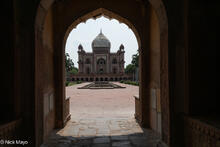 Safdarjung Tomb Through Archway