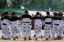 Ronrang Village Group Dancing