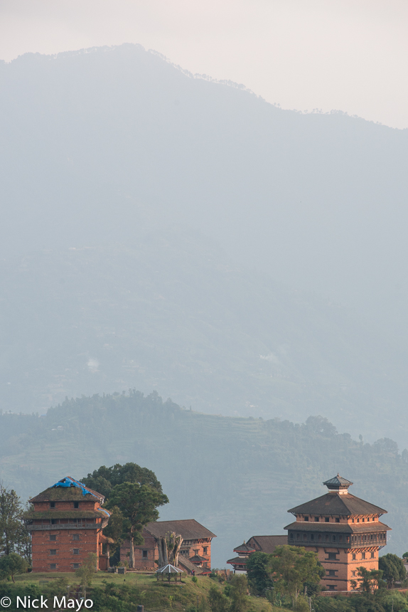 The fort at Nuwakot Bazaar.