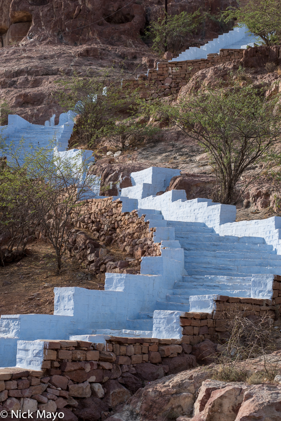 India, Rajasthan, Step, Architecture
