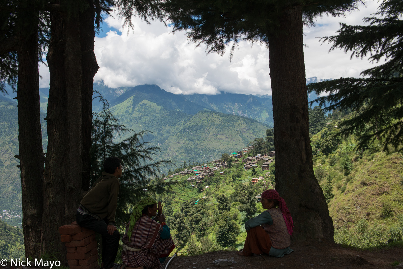 The village of Jana in the Kulu valley.