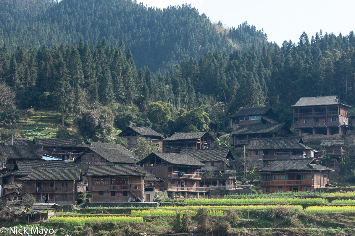 A traditional village near Bakai.