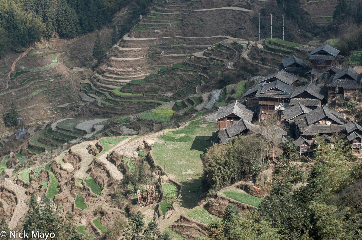 A hamlet near the village of Zhong Hwa.