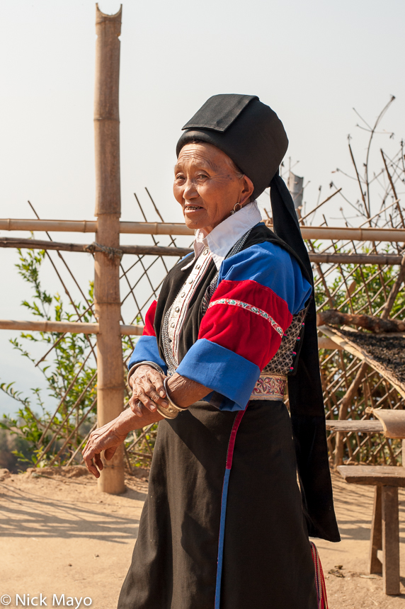 A Yellow Lisu woman in the village of Loi Lom.