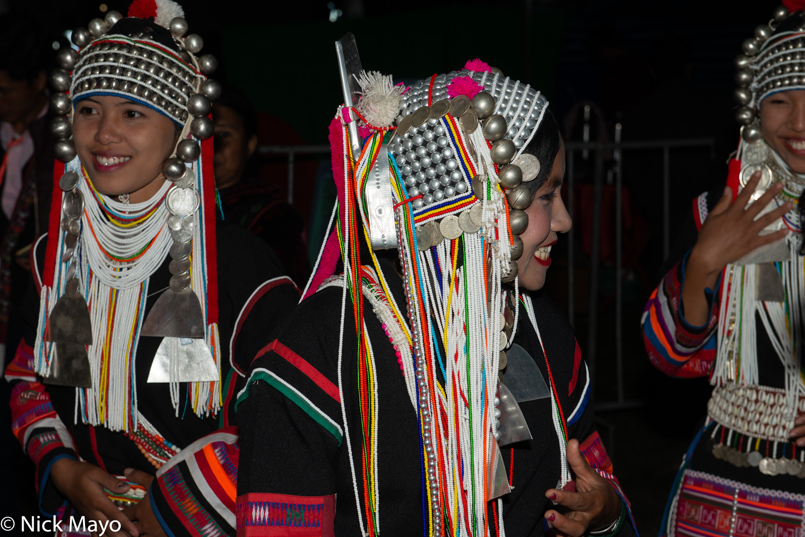 A young Loimi Akha (Hani) woman at a festival in Kengtung.