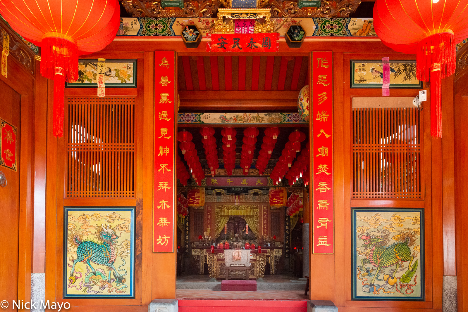 Zhushan temple on Kinmen.