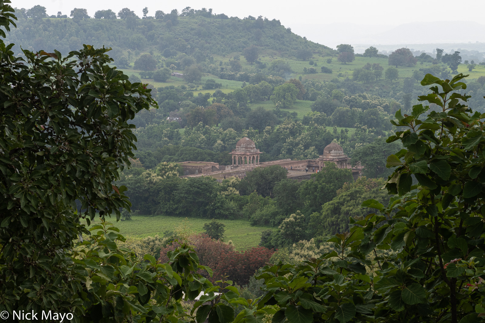 The 16th century Baz Bahadur's palace at Mandu.