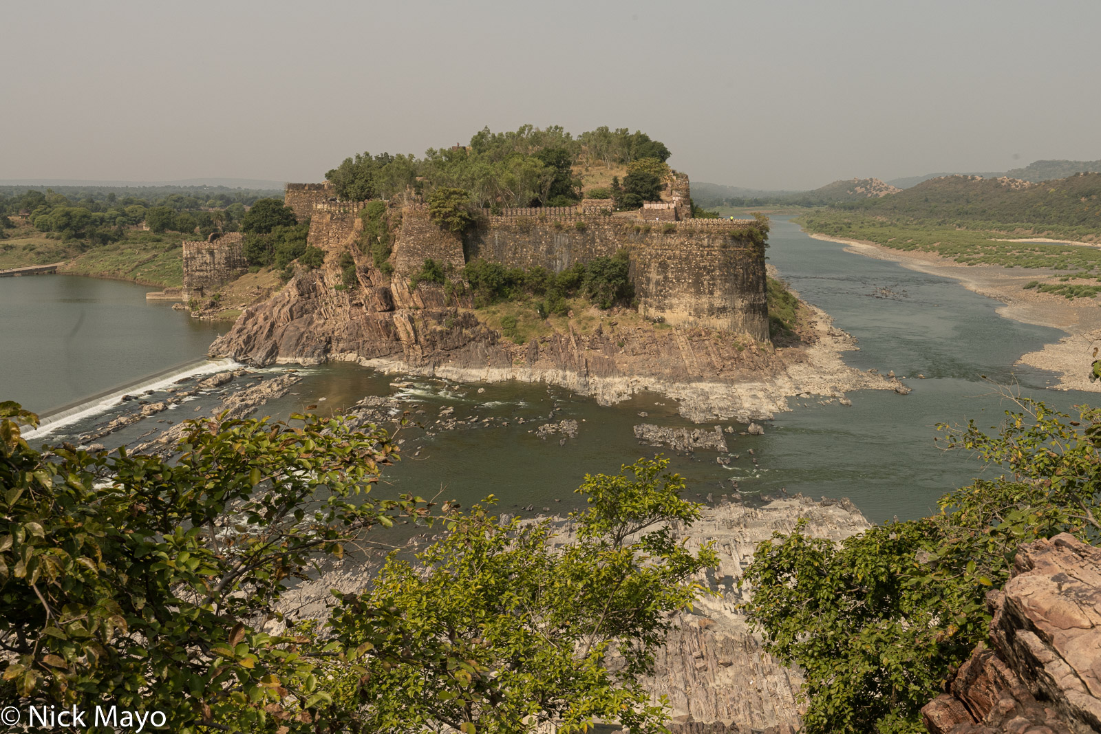 The UNESCO World Heritage listed Gagron fort in the Hodoti region.