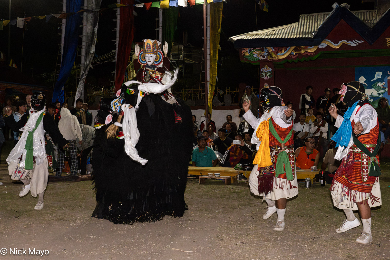 The yak dance at the Sherdukpen Kro Chekor festival held at the Rupa monastery in West Kameng.